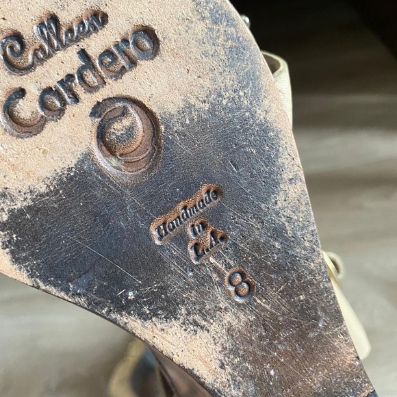 CALLEEN CORDERO Leather Studded Sandals - Picture 9 of 13